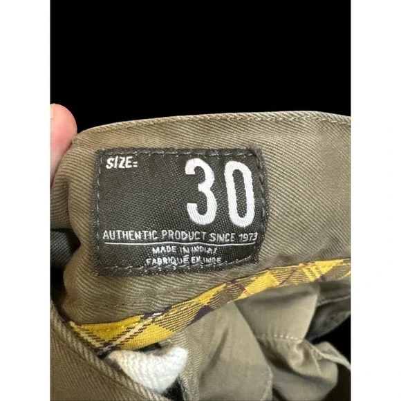 Timberland Earthkeepers Lynnwood Chino Trousers 30 Cotton Dark Khaki EUC Lynwood - Picture 10 of 11